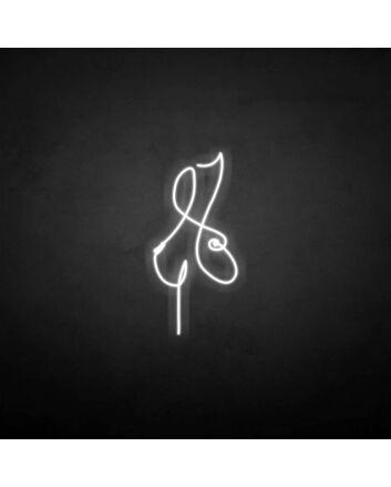 &#39;Note&#39; neon sign