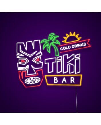 Tiki Bar Neon Sign V3 for Tropical Bars