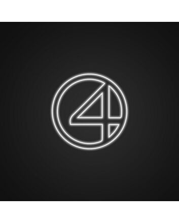 Superhero Neon Sign for Kids Rooms