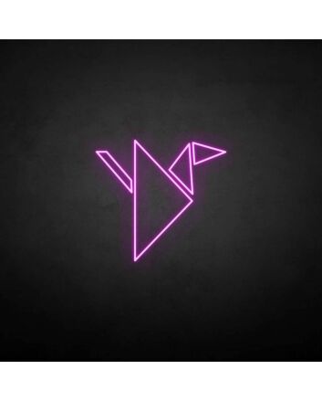 Triangles&#39; neon sign