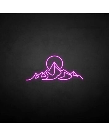 Sunrise&#39; neon sign