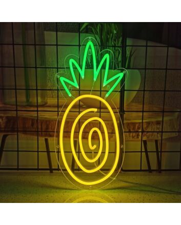 Pineapple Neon Sign Create a tropical vibe in your kitchen or bar