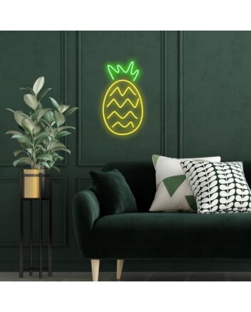 Pineapple Neon Sign Enhance your tropical decor with this vibrant sign