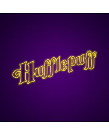 Hufflepuff Neon Sign Show off your Hufflepuff house pride
