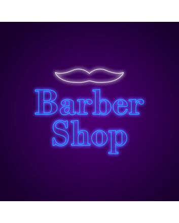 Barbershop Neon Sign Attract more customers to your barbershop