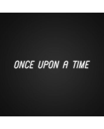 Once Upon A Time Neon Sign Add a fairytale touch to any room