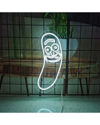 Pickle Rick Neon Sign Ideal for fans of Rick and Morty