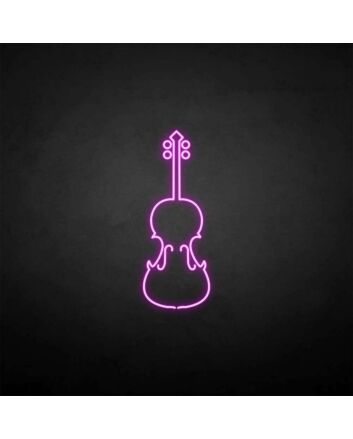 Violin&#39; neon sign