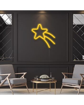 Wishing Star Neon Sign Make a wish every night with this star sign