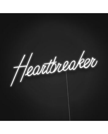 Heartbreaker Neon Sign Add a bold touch to your decor