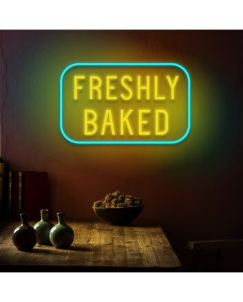 Freshly Baked Neon Sign Great for bakeries and kitchens