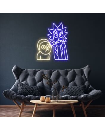 Rick And Morty Neon Sign Ideal for fans of the show