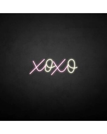 XOXO&#39; neon sign