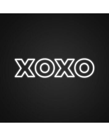 Xoxo Customizables Neon Sign Spread love and positivity