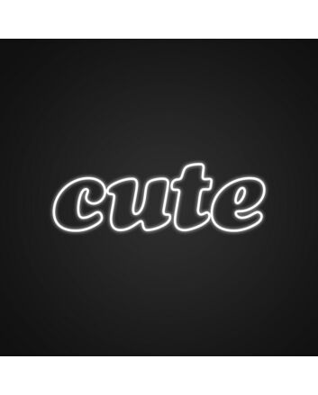 Cute Customizable Neon Sign v2 Add charm with your own personalized touch