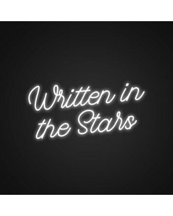 Written In The Stars Neon Sign Add a celestial touch to your space