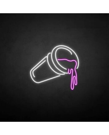 &#39;Spatter&#39; neon sign