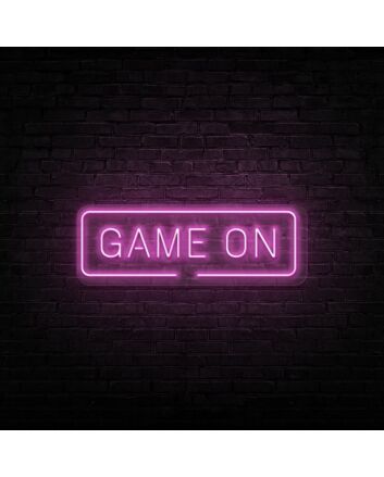 Game On Neon Sign Perfect for game rooms and sports enthusiasts