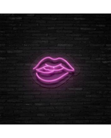 Lips Neon Sign Add a stylish and romantic touch