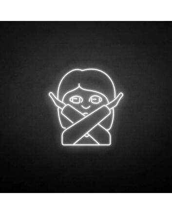 &#39;NO&#39; neon sign