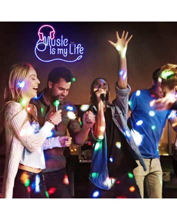 Music Is My Life KTV Neon Sign Music Lover