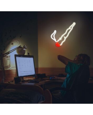 Red White Unique Neon Signs Wall Decor Creative Art