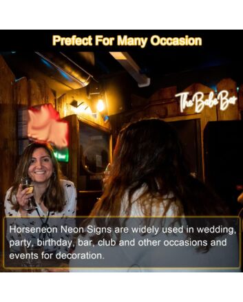 The Babe Bar Neon Sign Bar Style