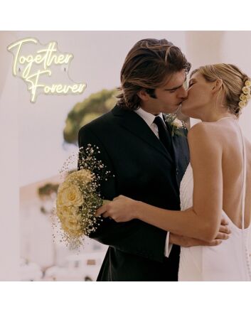 Together Forever Neon Sign Wedding Decor