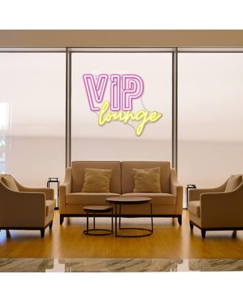 VIP Lounge Commercial Neon Sign Exclusive Space