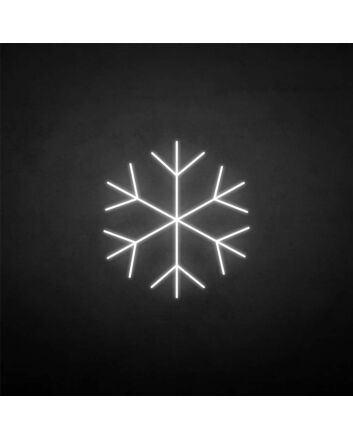 Marry Christmas Snowflake Neon Sign