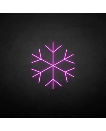 Marry Christmas Snowflake Neon Sign