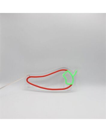 Spice Up Your Kitchen, Bar, or Restaurant Ambiance with the Chilli Pepper LED Neon Sign.