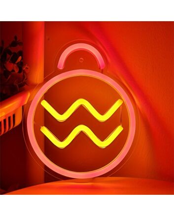 Light Up Your Festivities: Christmas Ball Wall LED Neon Sign for Joyful Home Decor, Office Celebrations, and Holiday Parties.