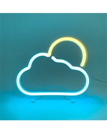 Brighten Up Your Living Space, Office, or Bar: The Versatile Cloudy LED Neon Sign for Every Occasion