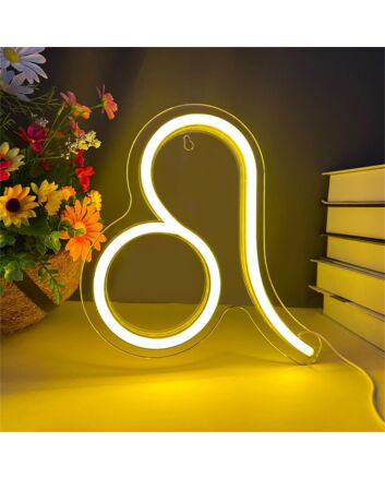 Brighten Your Nights: Constellation Leo LED Neon Sign Perfect for Home Decor, Bars, and Celebratory Events