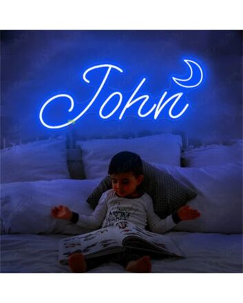 Brighten Up Your Home, Office, or Celebrations with the Custom LED Neon Sign John LED Night Light Name – Perfect for Décor, Bars, Weddings, and Parties.