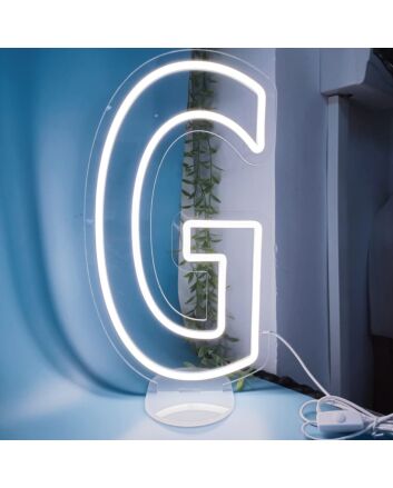 Brighten Your Bar, Event, or Workspace with the Personalized Touch of Customized LED Neon Light Letter G LED Neon Sign