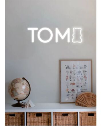 Celebrate in Style with Customized LED Neon Light Name Tom Birthday LED Neon Sign for Bars, Events, and Home Decor.