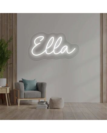 Brighten up your wedding and bar ambiance with the Ella Name LED Neon Sign.