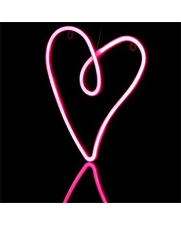 Brighten Your Special Moments: Perfect for Weddings, Anniversaries, and Celebrations with Heart Shaped LED Neon Sign