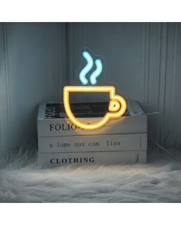 Brighten Up Your Cafe or Kitchen: Hot Coffee LED Neon Sign Perfect for Creating a Warm, Inviting Atmosphere