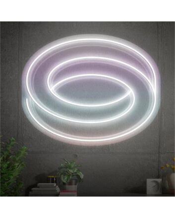 Brighten Your Office, Store, or Wedding with Infinite Cycle By Victor Edsel LED Neon Sign.