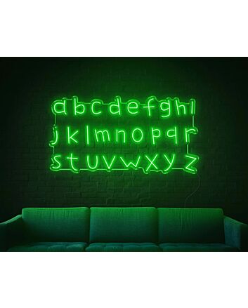 A-Z LED Neon Sign