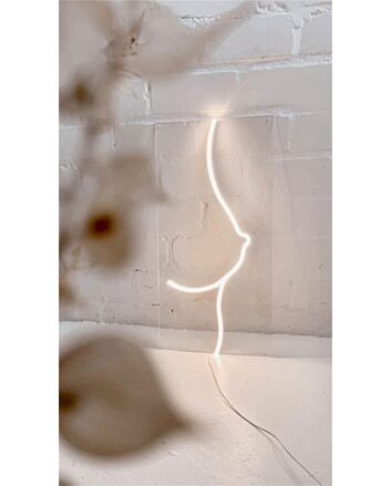 Brighten Your Special Moments: LED Side Boob Happinest LED Neon for Weddings, Bars, and Home Decor