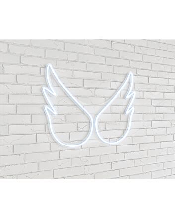 Elevate Your Space: LED Wings LED Neon Sign for Home Decor, Vibrant Office Ambiance, and Chic Bar Settings.