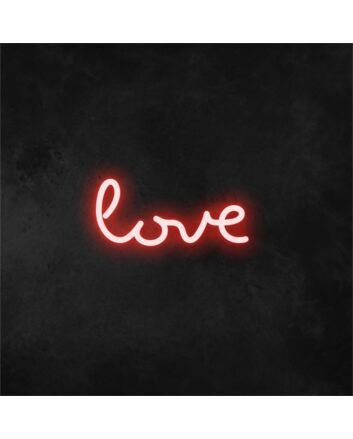 Brighten Your Special Moments: Love LED LED Neon Sign for Weddings, Romantic Evenings, and Trendy Home Decor.