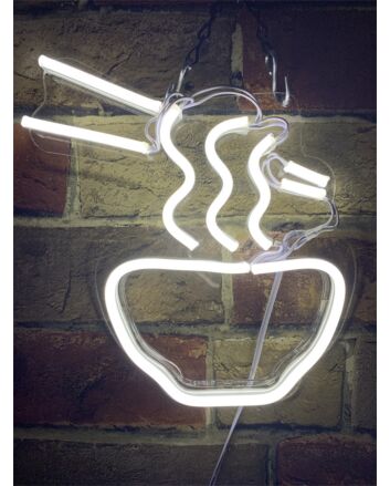 Brighten Up Your Kitchen, Ramen Shop, or Man Cave with the Neon Sign Ramen Custom Garage Sign.
