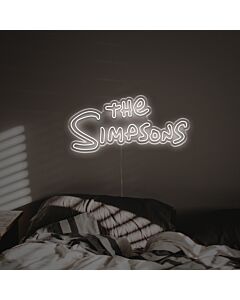 Light Up Your Man Cave, Pub, or Game Room with The Simpsons LED Neon Sign.