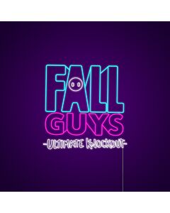 Fall Guys Ultimate Knockout Neon Sign