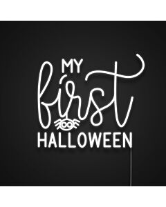 My First Halloween Neon Sign